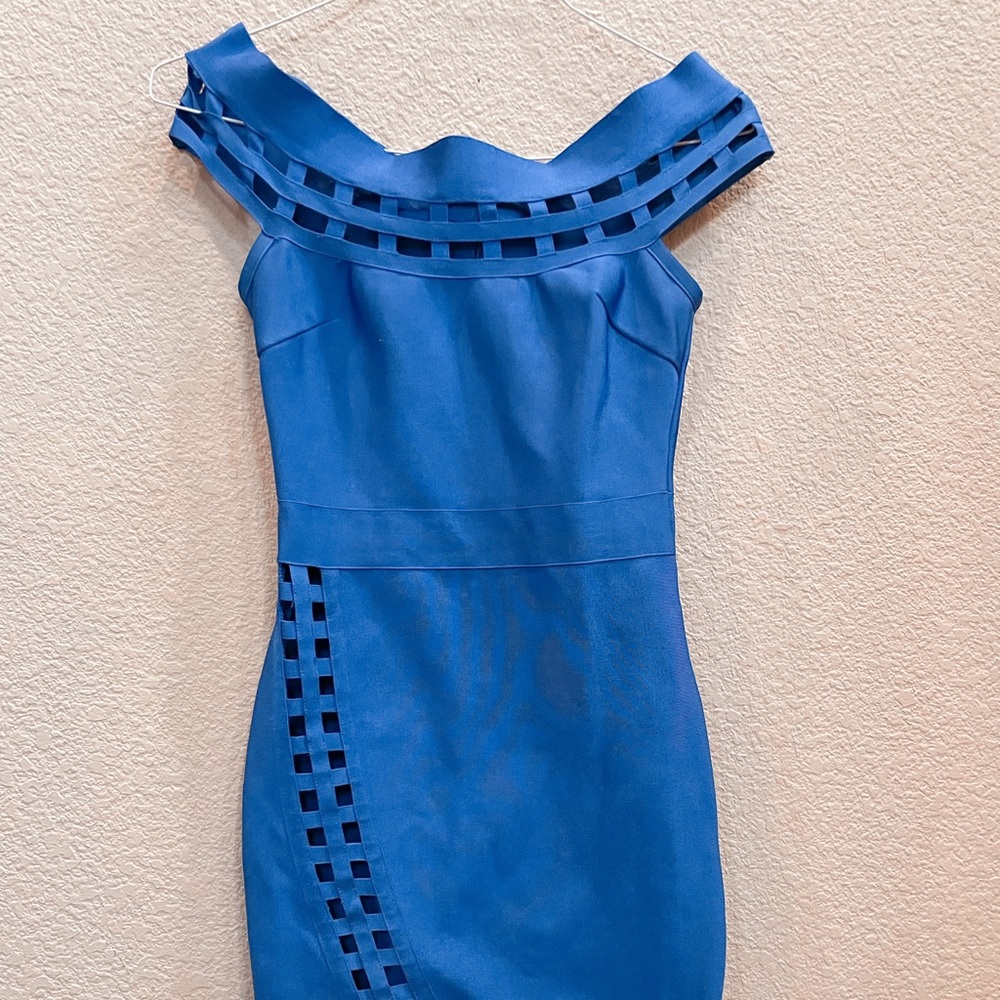 Royal Blue Bodycon dress